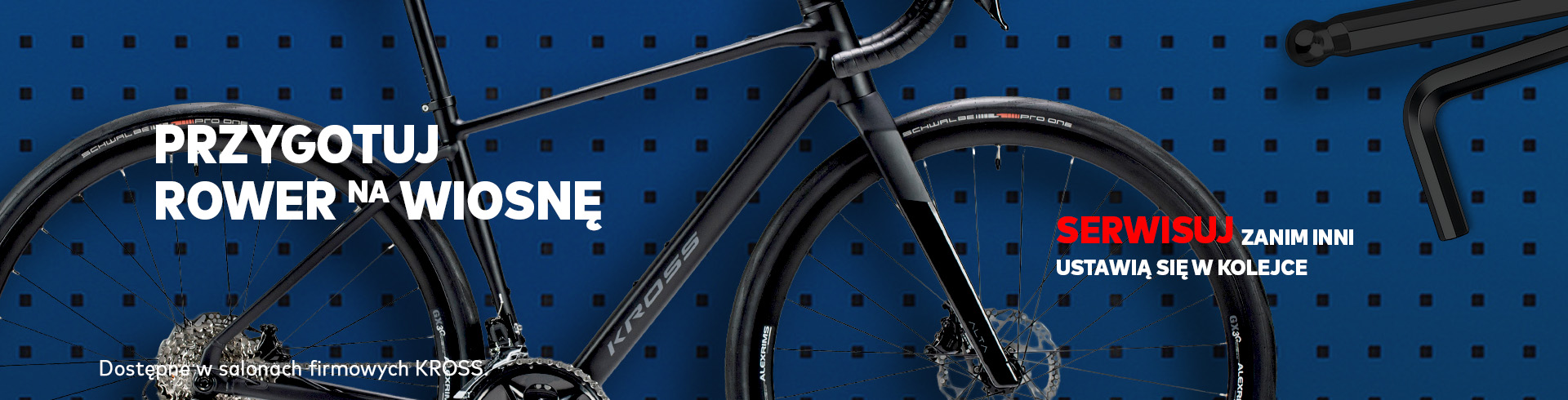 Zadbaj o rower przed sezonem w Salonach Firmowych KROSS
