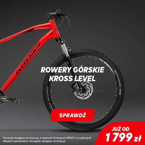 Kupuj KROSS LEVEL taniej już od 1799 zł
