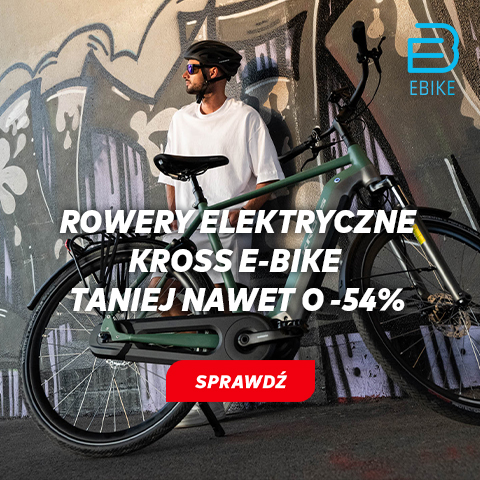 Rowery elektryczne KROSS EBIKE w promocji? Tak! Taniej nawet o -54%