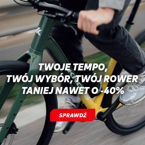 Konwencjonalne rowery KROSS w promocji? Tak! Taniej nawet o -40%