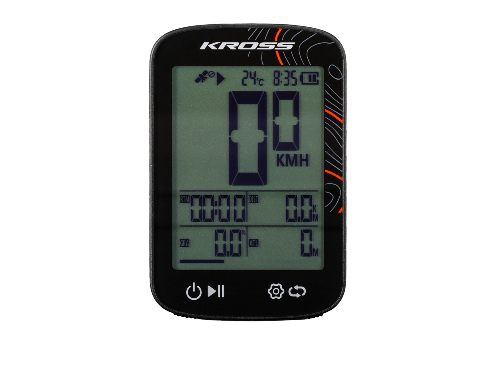 Licznik rowerowy KRC 426 GPS