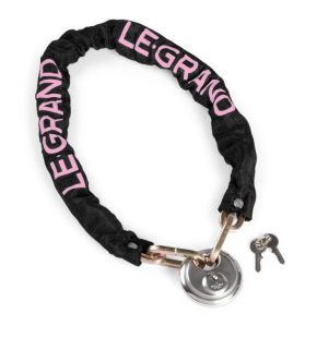 Zapięcie rowerowe łańcuch z kłódką ROTTWEILER 900 mm