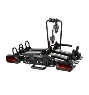 Bagażnik samochodowy na hak E-FOLD 3 PRO LED na 3 rowery