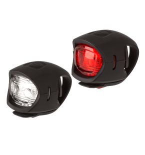 Zestaw lampek rowerowych EASY SET