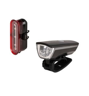 Zestaw lampek rowerowych QUARK SET 1.0 60/4 lm