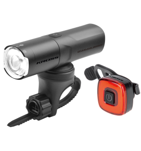 Zestaw lampek rowerowych DAZZLING SET 800/30 lm