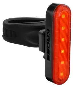 Lampka rowerowa tylna RED FORCE 10 lm