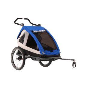 Przyczepka rowerowa dla 2 dzieci JOY