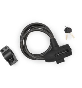 Zapięcie rowerowe linka na klucz KZK 110L 10x1800 mm