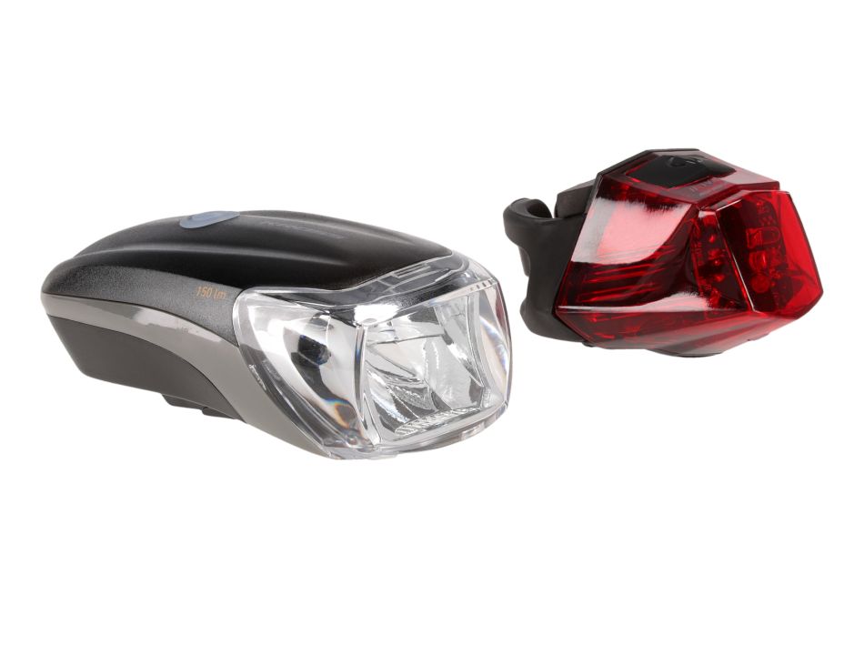 Zestaw lampek rowerowych TURISMO SET 130 lm