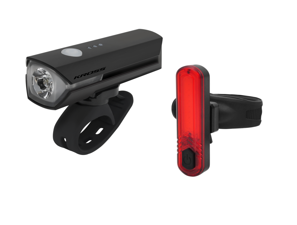 Zestaw lampek rowerowych CLONE 550/20 lm