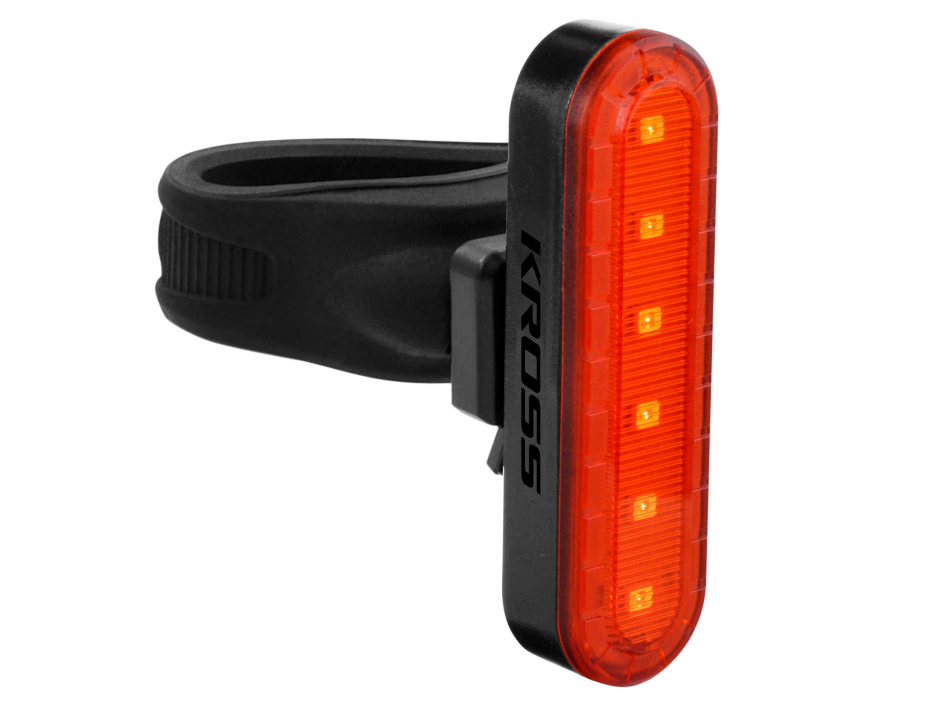 Lampka rowerowa tylna RED FORCE 10 lm