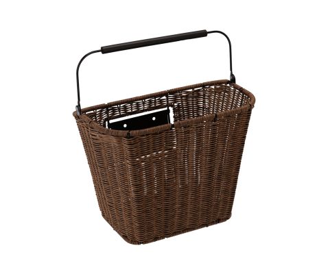 Kosz rowerowy przedni PE RATTAN FREESIA