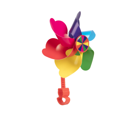 Wiatraczek na kierownicę RAINBOW