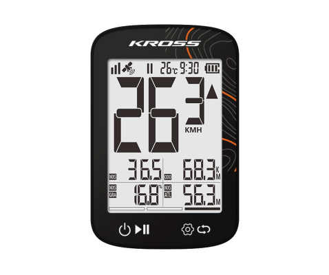 Licznik rowerowy KRC 426 GPS