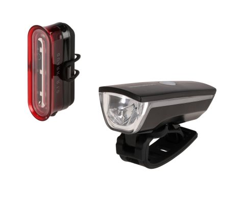 Zestaw lampek rowerowych QUARK SET 1.0 60/4 lm