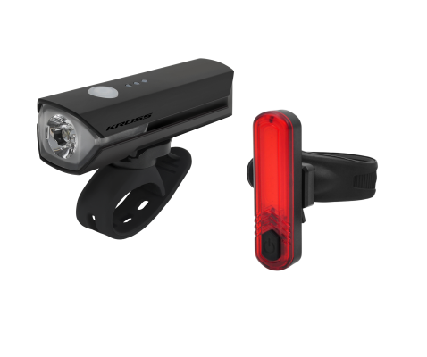 Zestaw lampek rowerowych CLONE 550/20 lm