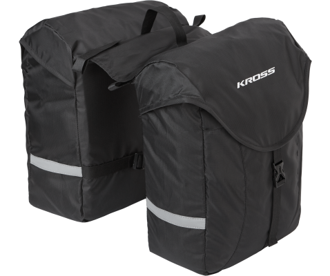 Sakwy rowerowe tylne podwójne KROSS ROAMER 10L
