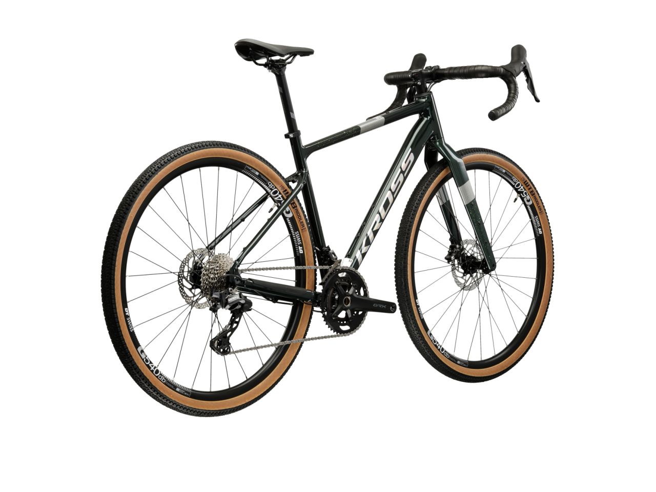 Vélo Gravel Kross Esker 6.0 - Taille M (19") - Aluminium Noir/jaune - Neuf