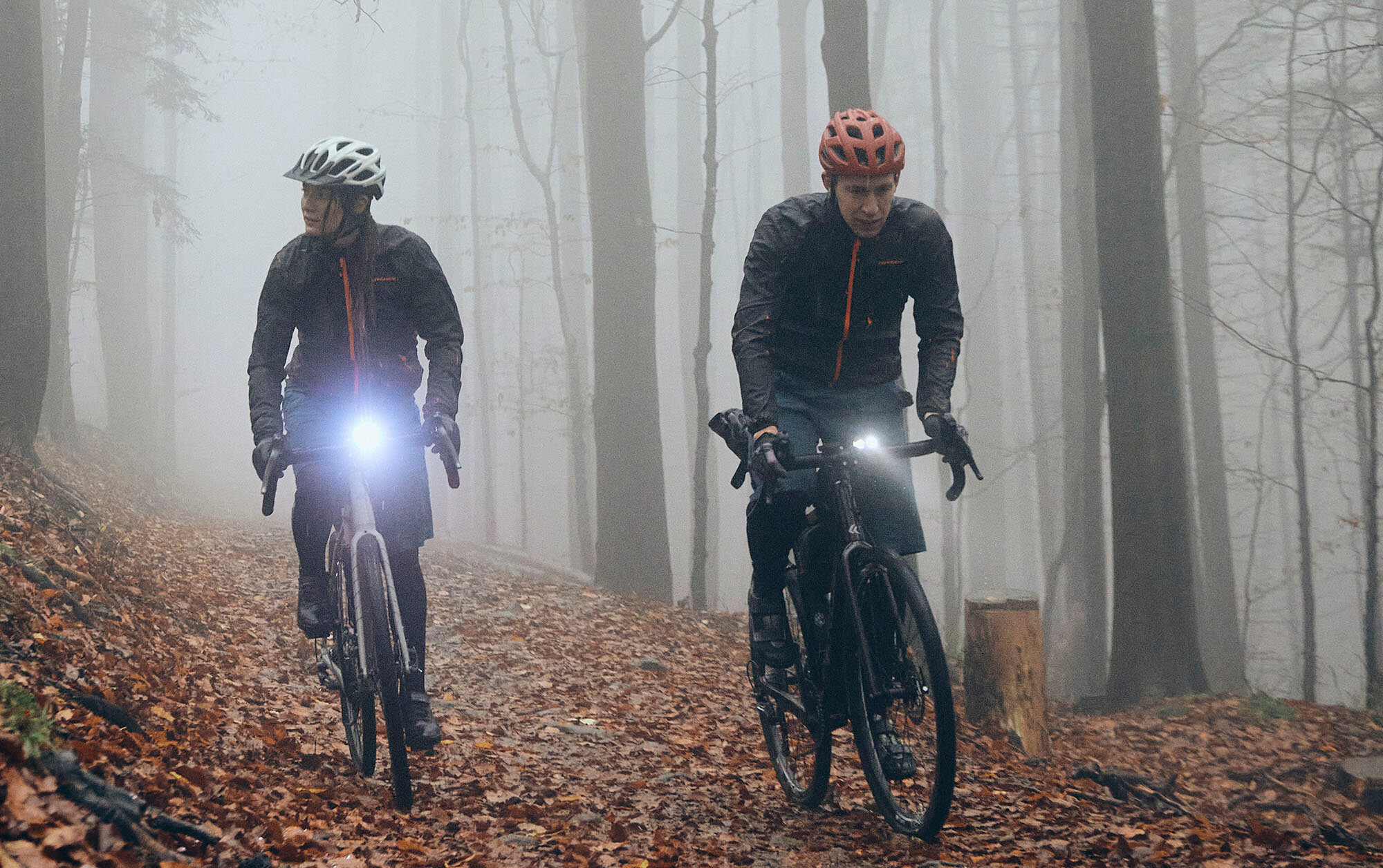Oświetlenie rowerowe - test
