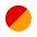 czerwony pomarańczowy