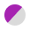fioletowy srebrny
