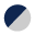 granatowy srebrny
