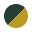 zielony złoty